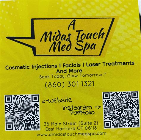 A Midas Touch Med Spa (@amidastouchmedspa) .